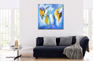 Buy abstract painting hand painted - 1396